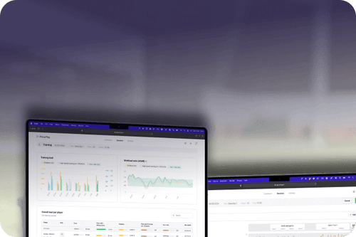 Training load dashboard